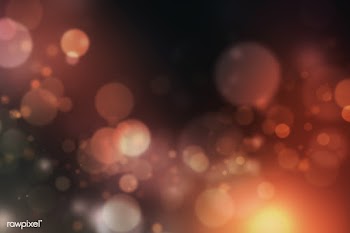 Orange bokeh pattern on a dark background illustration | Free  illustration - 2336086