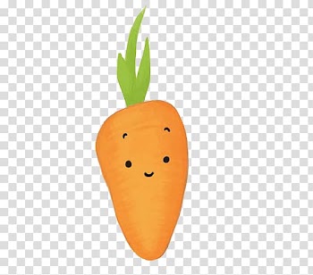 Orange carrot illustration, Cartoon Carrot , Cartoon carrot transparent background PNG clipart