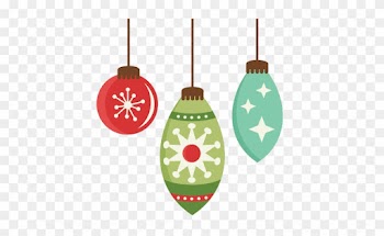 Orange Clipart Christmas Ornaments - Christmas Ornament Png