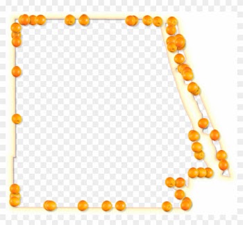 Orange Clipart Picture Frames Line Font - Picture Frame