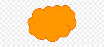 Orange Cloud - Orange Cloud Clipart