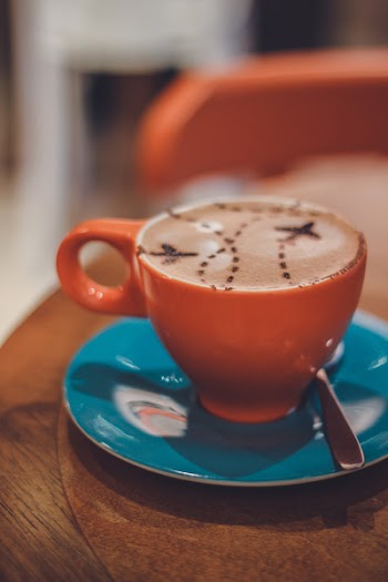 Orange Coffee Cup