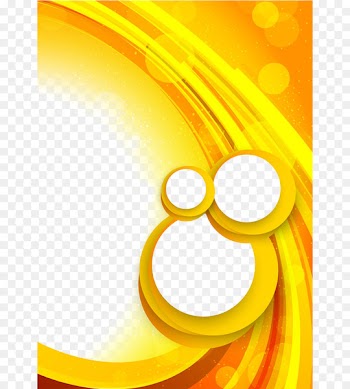Orange Color Illustration - Orange, transparent pattern 