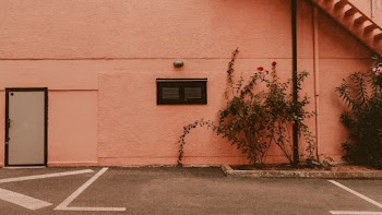 orange Concrete House Close-up Photography