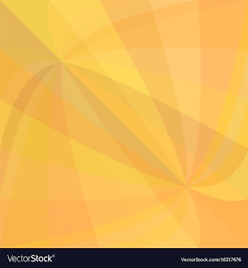 Orange curved ray burst background - design from vector image