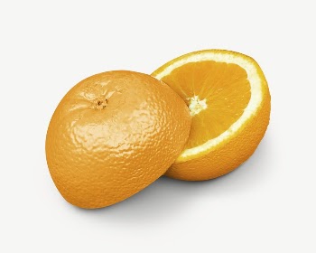 Orange cut collage element, isolated | Free PSD - rawpixel