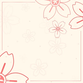 Orange flower pattern | Free stock vector - 558651
