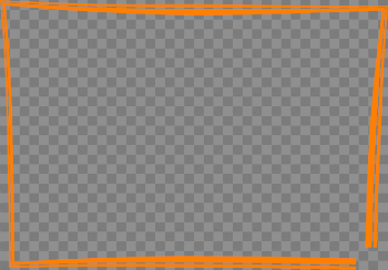 Orange Frame Download PNG Image