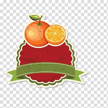 Orange Fruit Auglis, Vintage Fruit Border transparent background PNG clipart