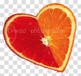, orange fruit with text overlay transparent background PNG clipart