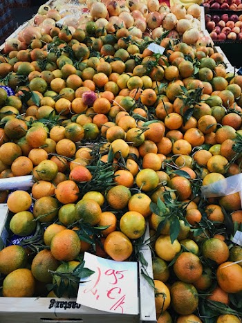 Orange Fruits On Display