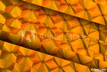 Orange gift wrapping paper