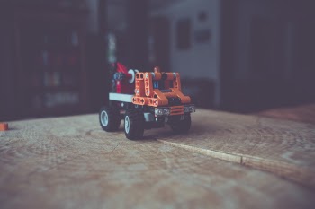 Orange, Gray, and White Plastic Toy