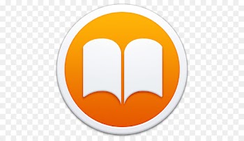 orange heart symbol yellow font - Apple Books Border 