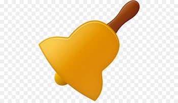 orange heart yellow - Bell 