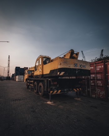 Orange Heavy Equipment