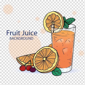 Orange juice Cocktail Fruit, Summer free juice transparent background PNG clipart