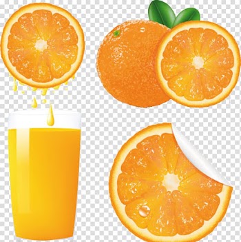 Orange juice Fruit, Colorful fruit juices transparent background PNG clipart