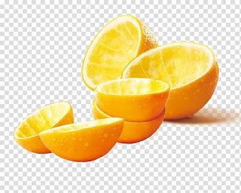 Orange juice Lemon, Hollowed out oranges transparent background PNG clipart