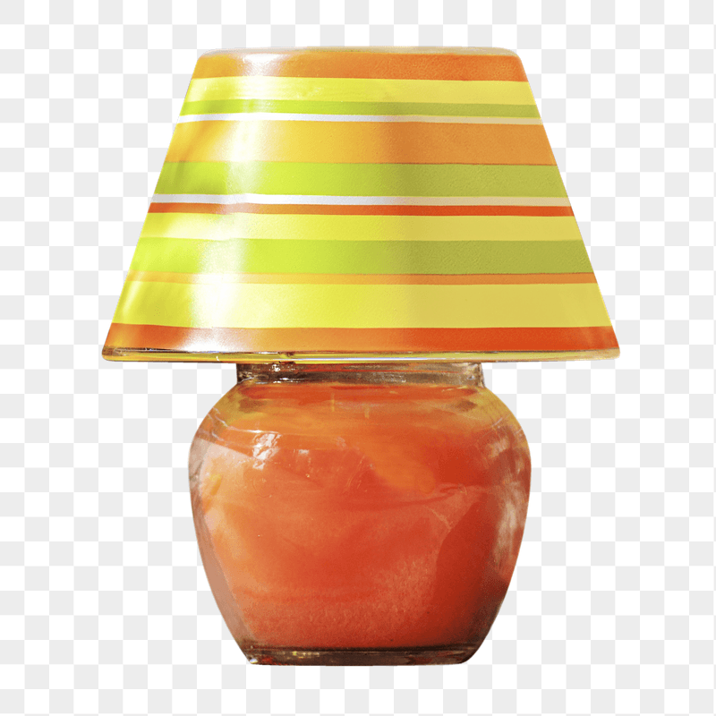 Orange lamp png sticker, transparent | Free PNG - rawpixel