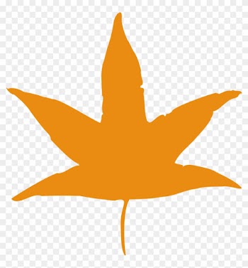 Orange Leaves Clip Art Leaf - Autumn Leaves Clip Art