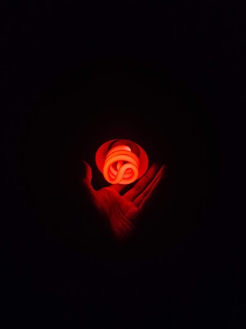 Orange Led Cfl Bulb