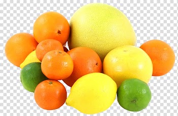 Orange, lemon, and lime fruits illustration, Grapefruit Tangerine Juice Lemon Pomelo, Fresh Fruits transparent background PNG clipart