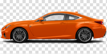 Orange Lexus PNG High-Quality Image
