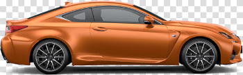 Orange Lexus PNG Picture