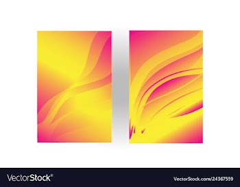 Orange light mode background vector image