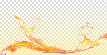 Orange liquid illustration, Orange juice Drink Fruit, fruit juice transparent background PNG clipart
