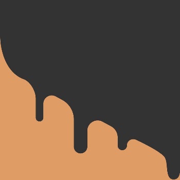 Orange melting background, black border | Free Vector - rawpixel
