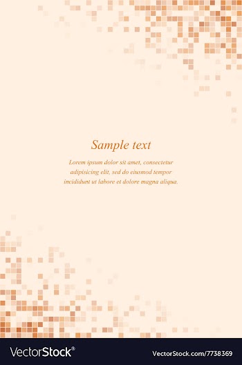 Orange page corner design template vector image