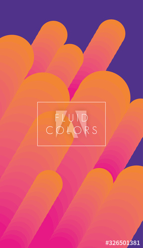 orange paint fluid colors background