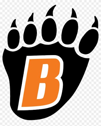 Orange Paw Print Border Clipart - White Bear Lake Schools
