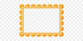 Orange Picture Frames Film Frame Encapsulated Postscript - Orange Frame Clipart