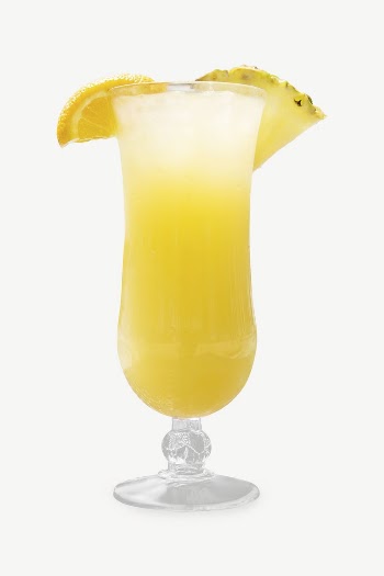 Orange pineapple juice collage element | Free PSD - rawpixel