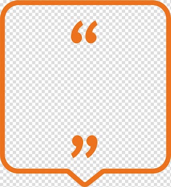 Orange quotation , Maitland's vertebral manipulation Smart Girls LINE, Orange lines bubble box transparent background PNG clipart