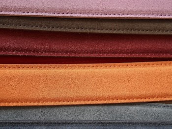 Orange Rectangular Strand Near Grey Rectangular Strand
