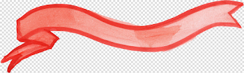 Orange Ribbon PNG Image with Transparent Background