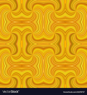 Orange seamless abstract psychedelic spiral ray vector image