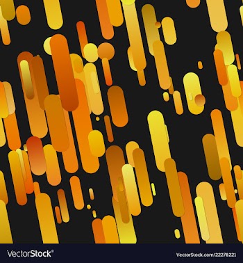 Orange seamless gradient stripe background vector image