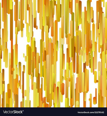 Orange seamless gradient vertical rounded stripe vector image