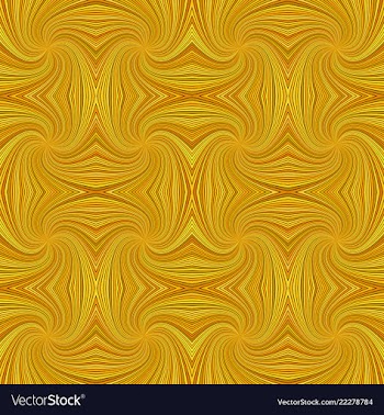 Orange seamless psychedelic abstract swirl stripe vector image