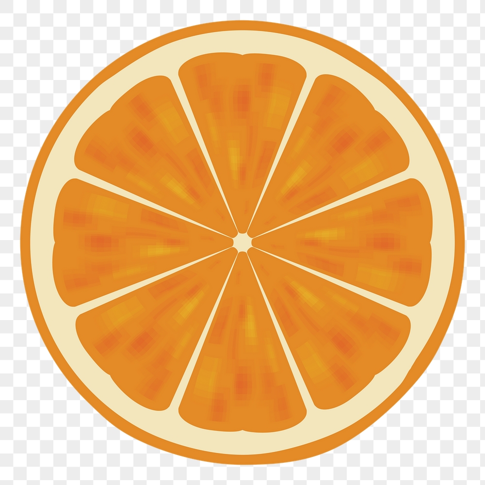 Orange slice png sticker, fruit | Free PNG - rawpixel