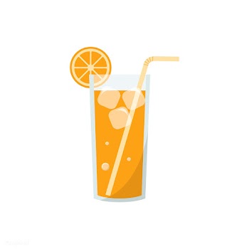 Orange soft drink graphic illustration | Free stock vector - 429527