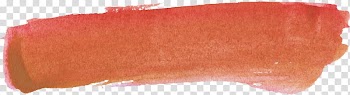 Orange stain, Watercolor painting, watercolour brush transparent background PNG clipart