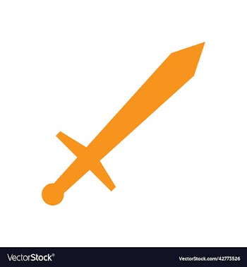 orange sword icon