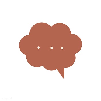 Orange thought bubble graphic illustration | Free stock vector - 429381