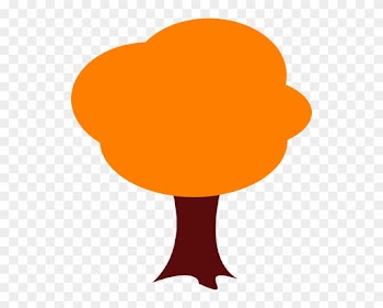 Orange Tree Clip Art - Cartoon Orange Trees Png